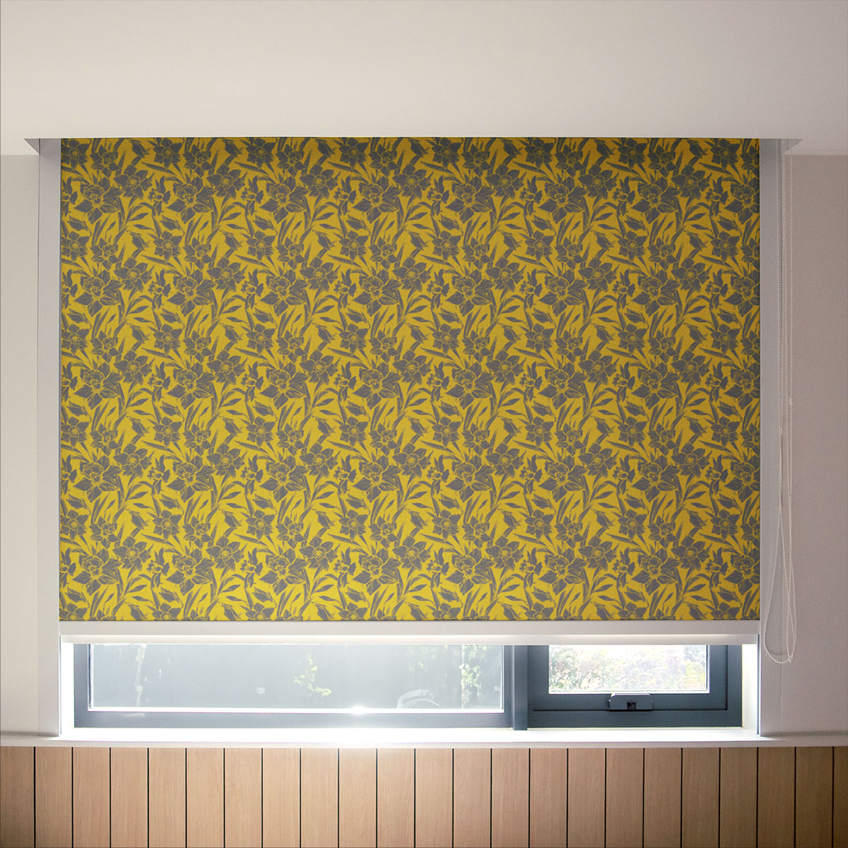 Patterned roller blinds